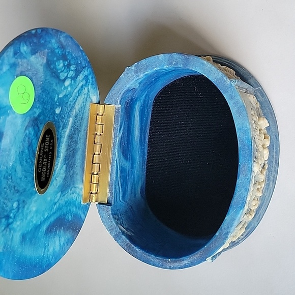 Incolay Stone decorative box - Picture 7 of 8